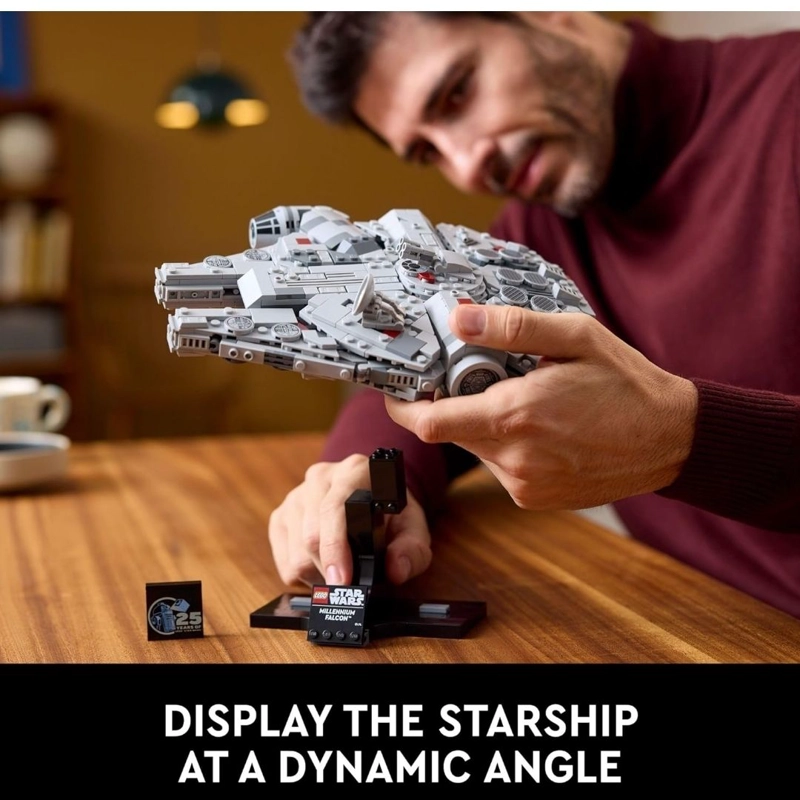 LEGO STAR WARS MILLENNIUM FALCON A NEW HOPE 25TH ANNIVERSARY 75375 HALCÓN MILENARIO - 5