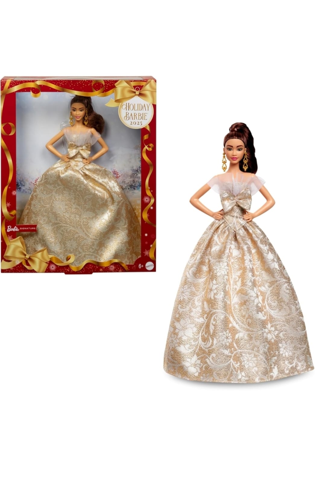 BARBIE SIGNATURE FASHION DOLL 2025 HOLIDAY - 1
