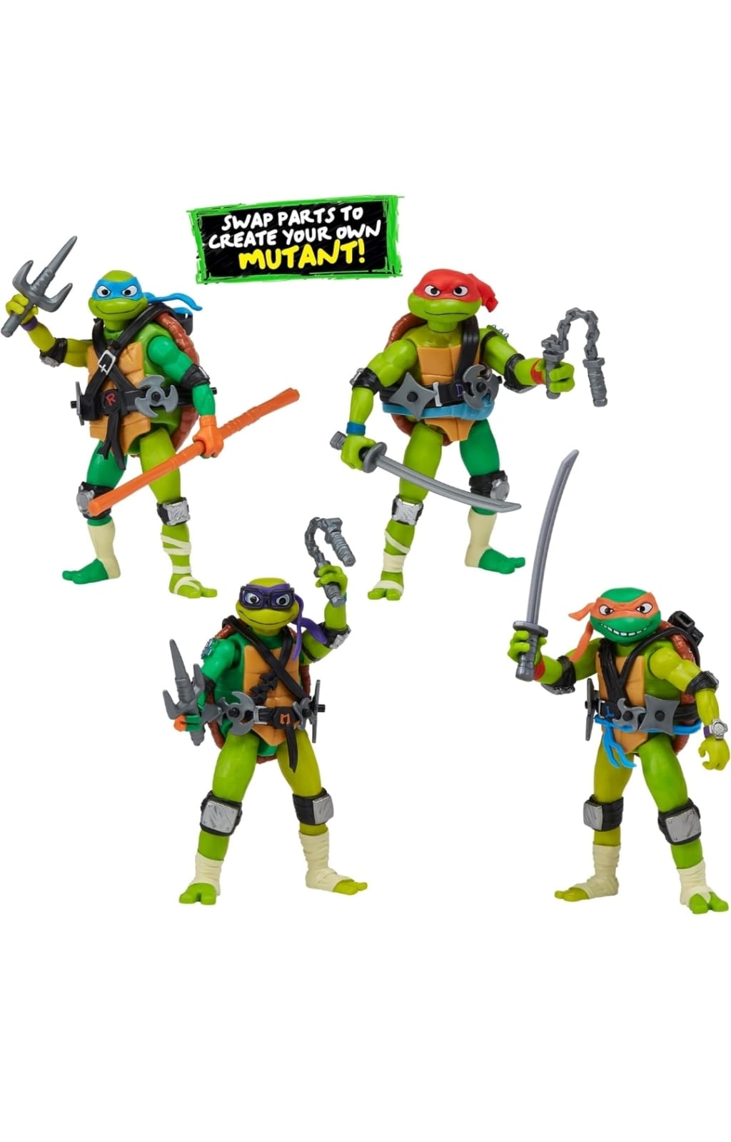 MIX N MATCH TEENAGE MUTANT NINJA TURTLES BUNDLE - 5
