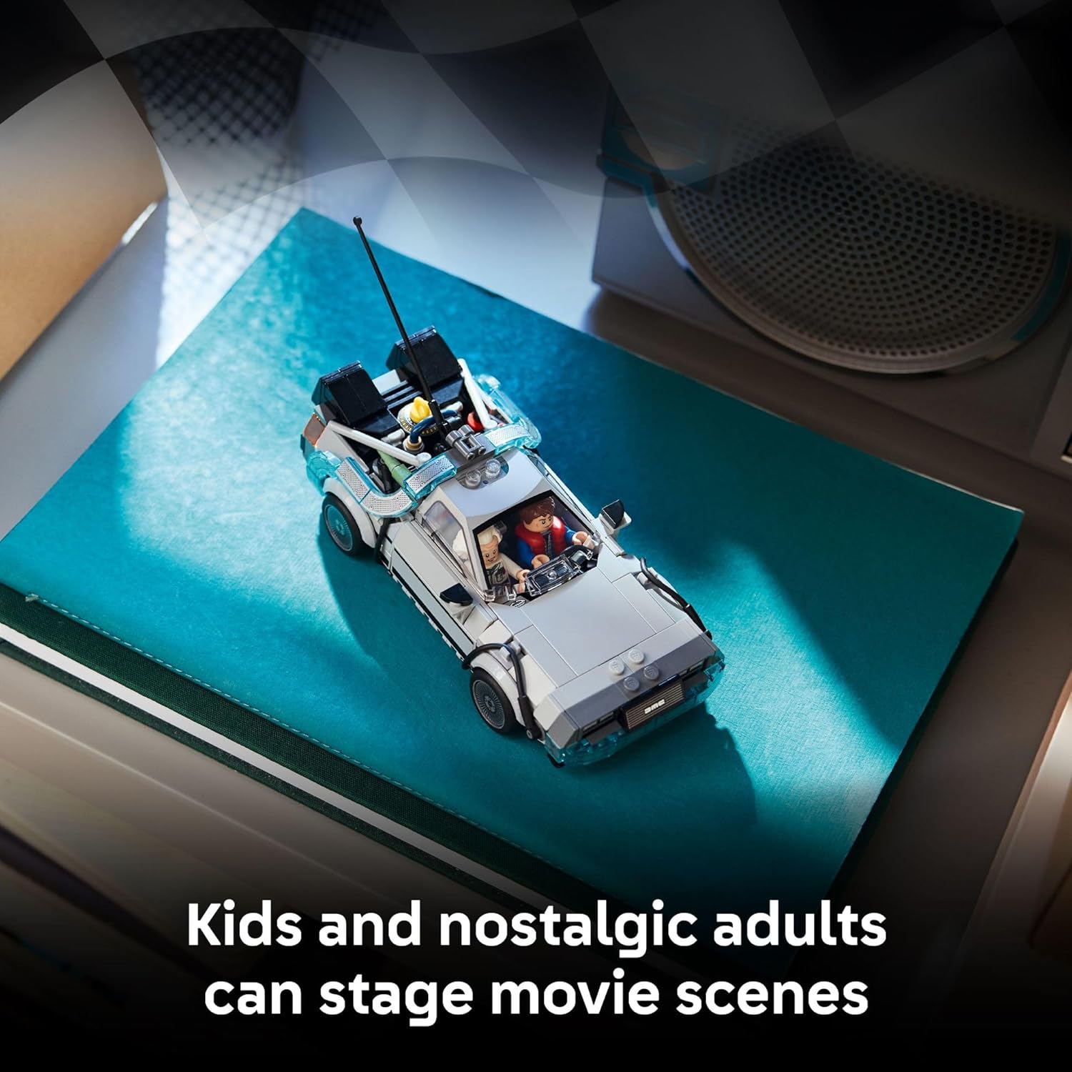 LEGO SPEED CHAMPIONS TIME MACHINE FROM BACK TO THE FUTURE VOLVER AL FUTURO DELOREAN 77256 SET. 357 PIEZAS - 6