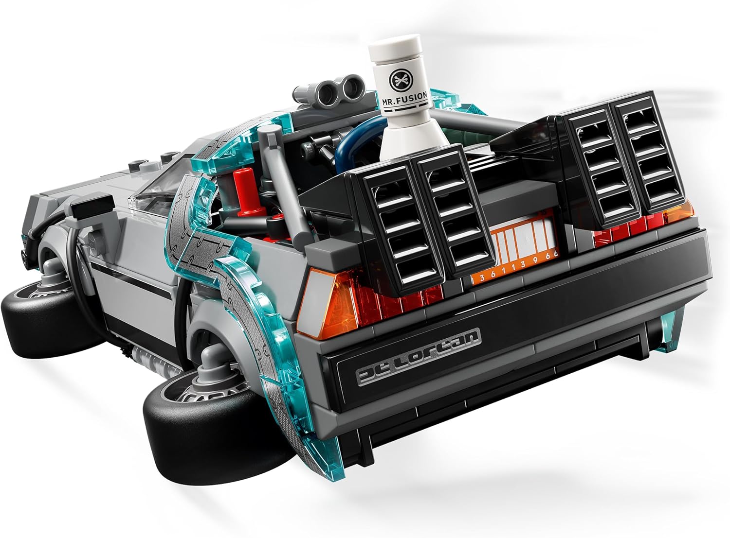 LEGO SPEED CHAMPIONS TIME MACHINE FROM BACK TO THE FUTURE VOLVER AL FUTURO DELOREAN 77256 SET. 357 PIEZAS - 7
