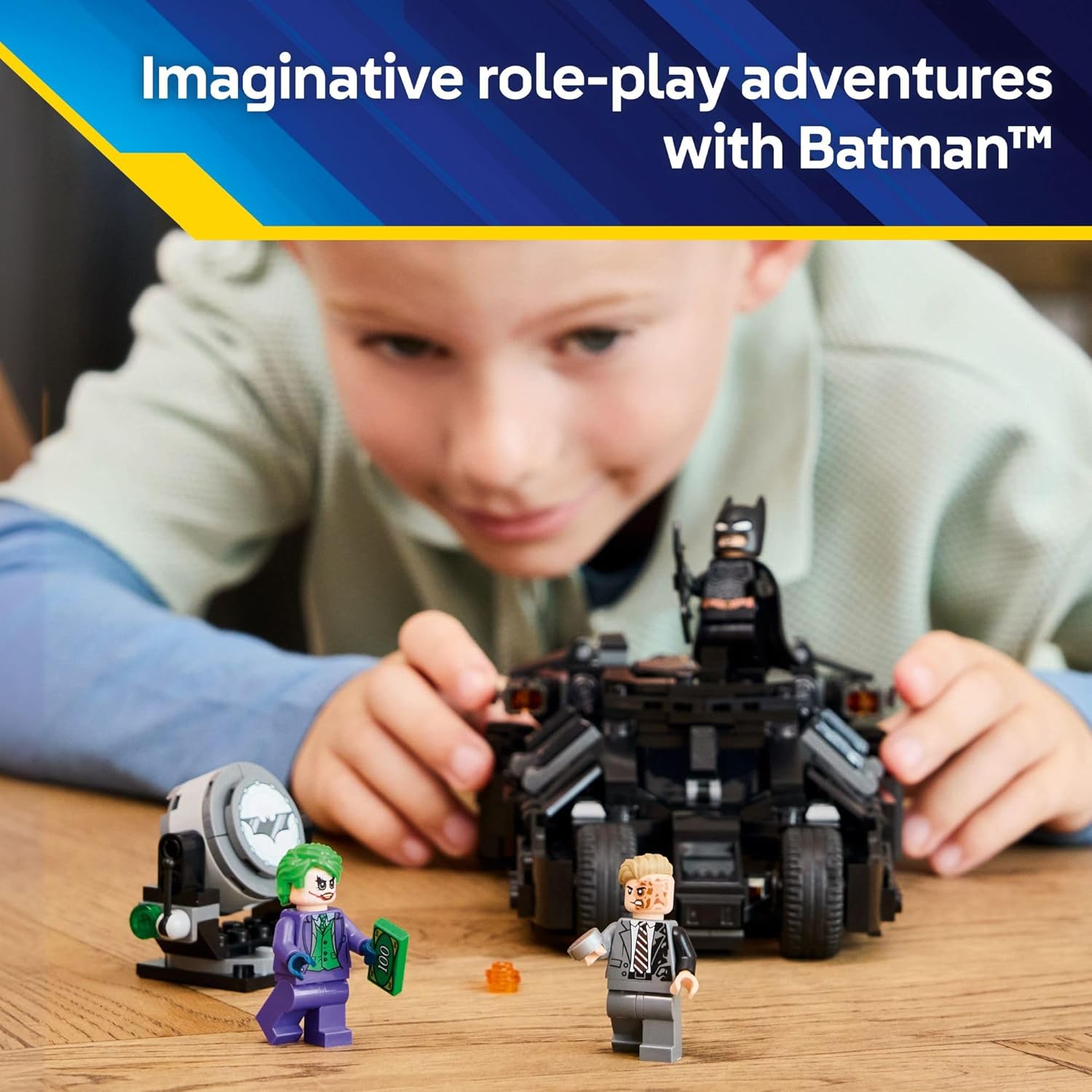LEGO DC BATMAN TUMBLER VS. TWO-FACE Y THE JOKER 76303 - 5