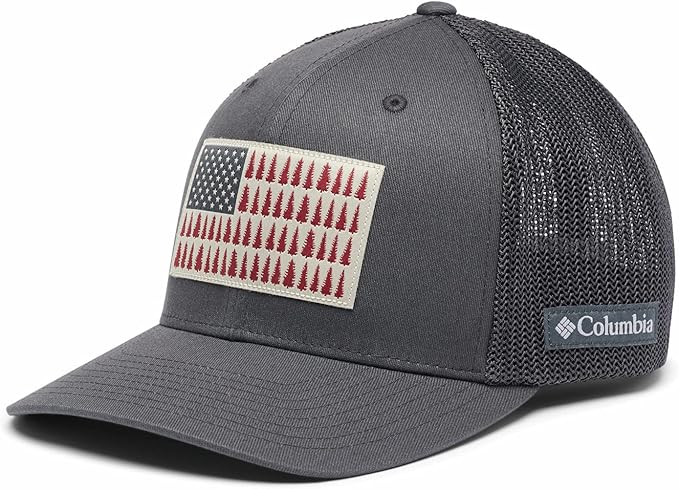 GORRO COLUMBIA MESH TREE FLAG BALL CAP TALLA L/XL FLEX FIT - 1