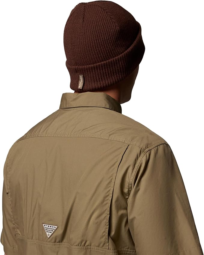 CHULLO BEANIE COLUMBIA UNISEX PHG PATCH BEANIE, TALLA ÚNICA PARA ADULTO - 2