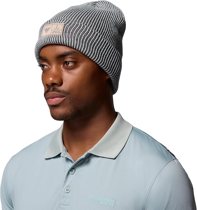 CHULLO COLUMBIA GORRO PFG PATCH BEANIE UNISEX PARA ADULTO - 1