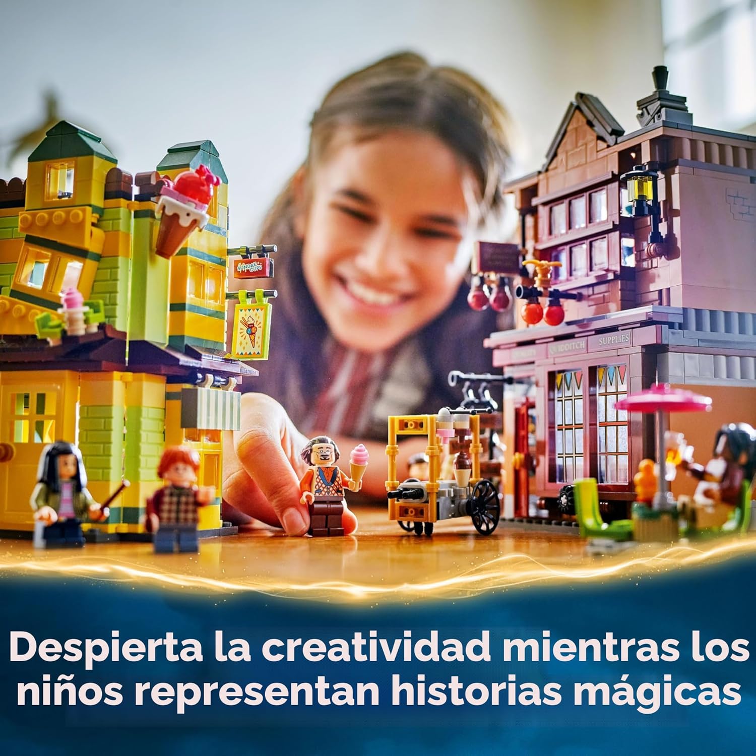 LEGO HARRY POTTER QUALITY QUIDDITCH SUPPLIES ICE CREAM 76452  SUMINISTROS DE QUIDDITCH DE CALIDAD Y HELADERÍA 795 PIEZAS - 2