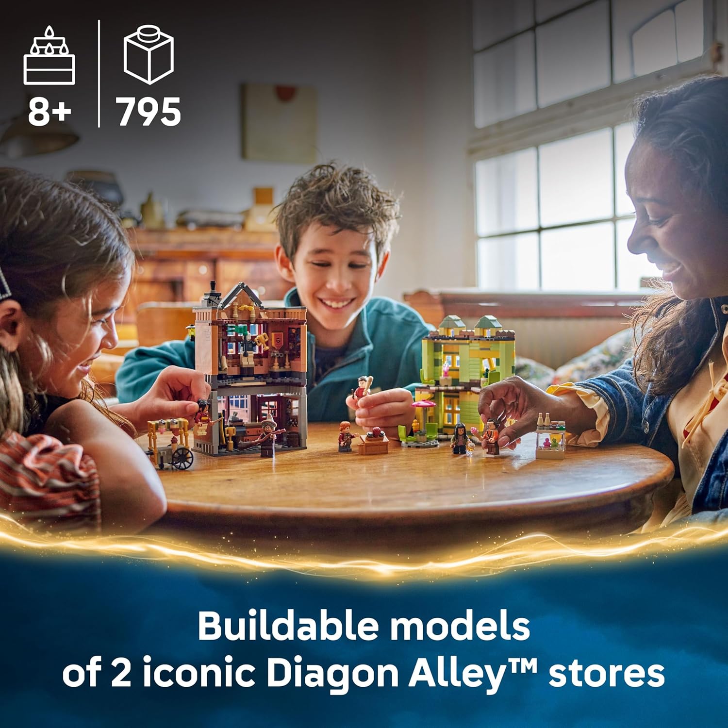 LEGO HARRY POTTER QUALITY QUIDDITCH SUPPLIES ICE CREAM 76452  SUMINISTROS DE QUIDDITCH DE CALIDAD Y HELADERÍA 795 PIEZAS - 3