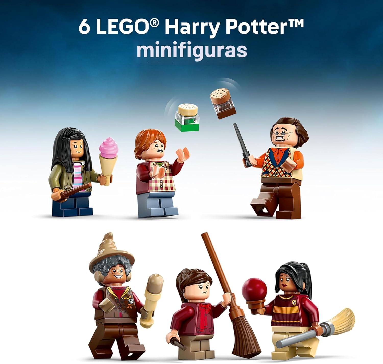 LEGO HARRY POTTER QUALITY QUIDDITCH SUPPLIES ICE CREAM 76452  SUMINISTROS DE QUIDDITCH DE CALIDAD Y HELADERÍA 795 PIEZAS - 5