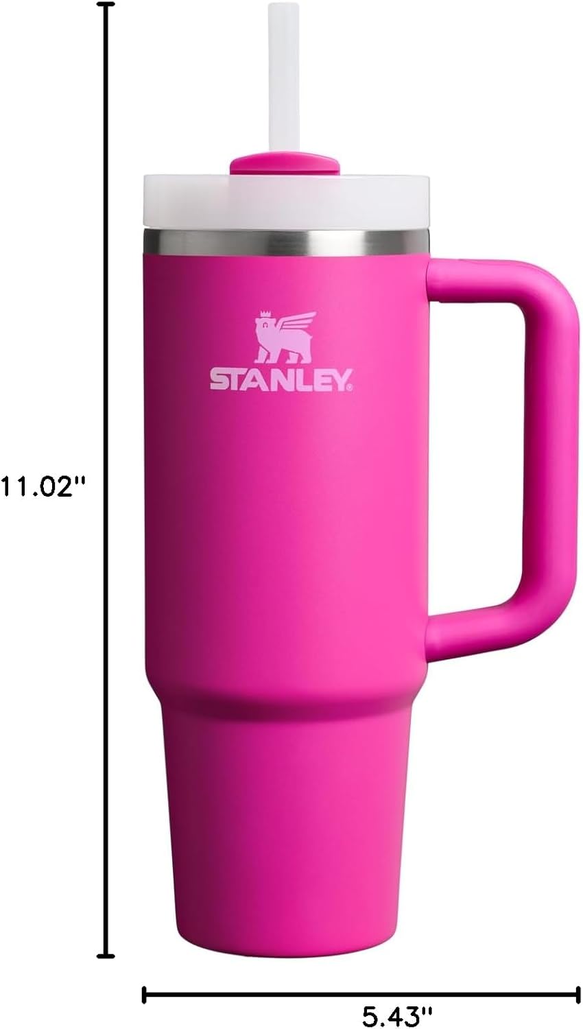 STANLEY QUENCHER H2.0 30OZ - 887ML TAPA DE 3 POSICIONES FLOWSTATE | COMPATIBLE CON PORTAVASOS PARA VIAJES | ACERO INOXIDADABLE - 2