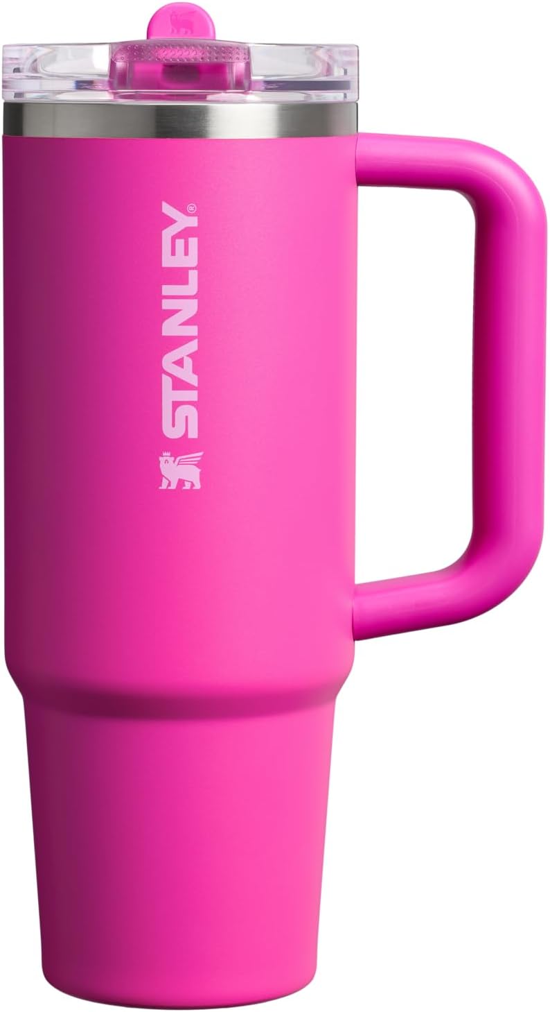 STANLEY QUENCHER PROTOUR 30OZ - 887 ML VASO CON PAJITA ABATIBLE CON TAPA A PRUEBA DE FUGAS ACERO INOXIDABLE AISLADO SIN BPA - 1