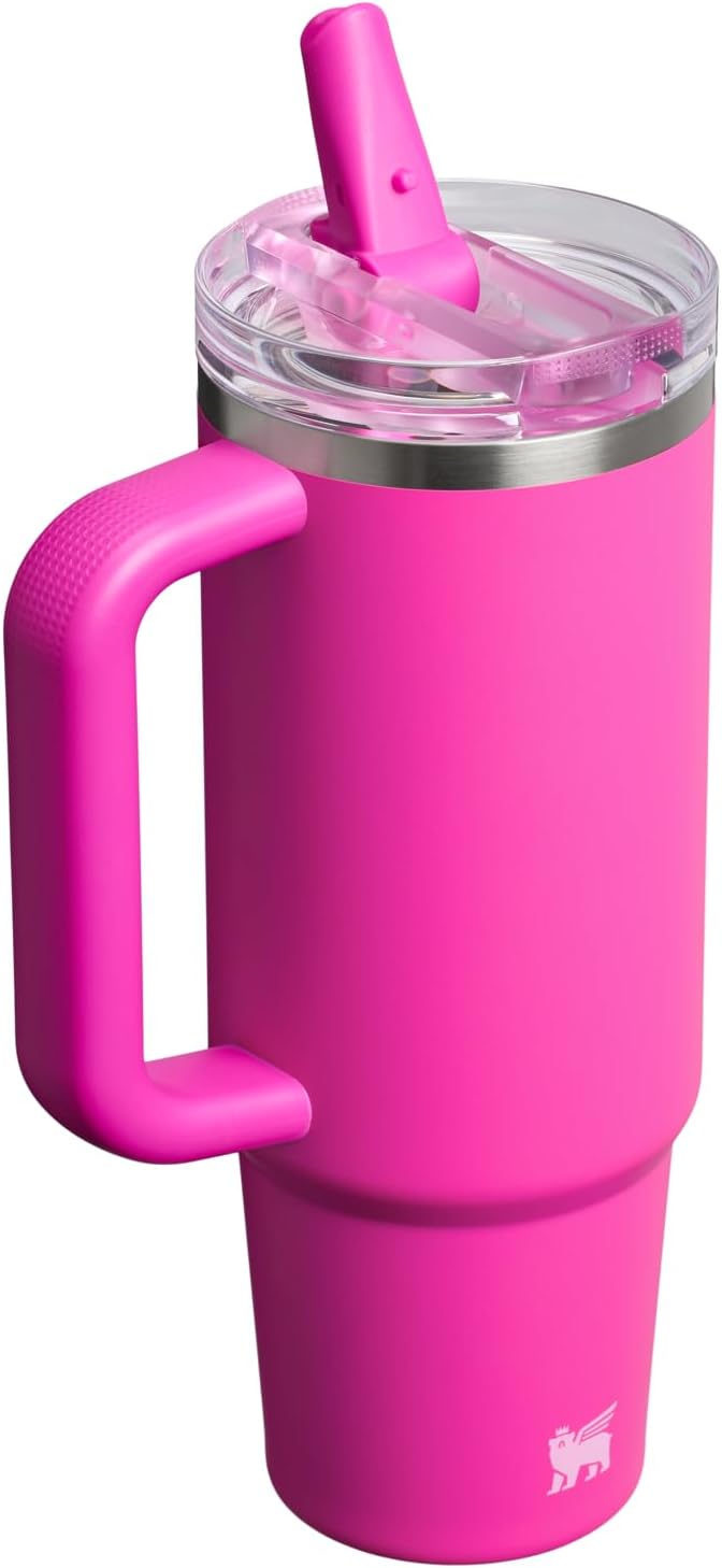 STANLEY QUENCHER PROTOUR 30OZ - 887 ML VASO CON PAJITA ABATIBLE CON TAPA A PRUEBA DE FUGAS ACERO INOXIDABLE AISLADO SIN BPA - 3