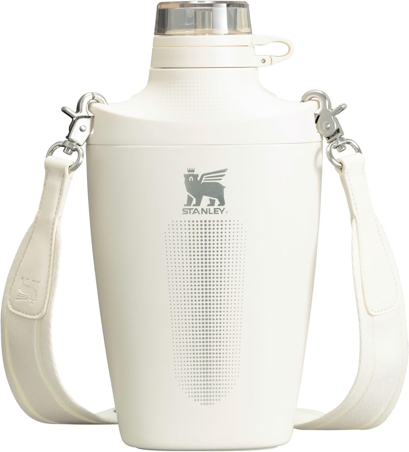 STANLEY CROSS BOTTLE 23 OZ - 680 ML BOTELLA DE VIAJE CON CORREA JACQUARD TAPA DE TRITAN A PRUEBA DE FUGAS CON POPOTE EXTRAIBLE - 1
