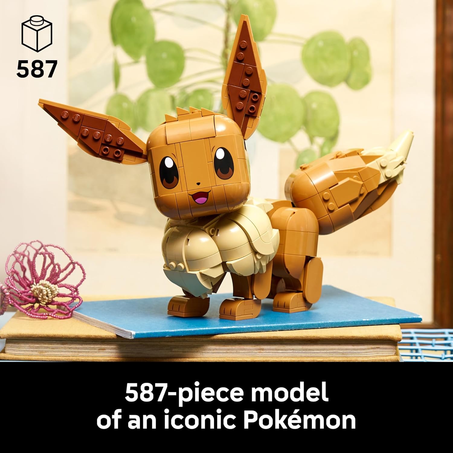 LEGO POKÉMON EEVEE 72151 - JUEGO DE CONSTRUCCIÓN COLECCIONABLE PARA ADULTOS DE 587 PIEZAS - 3