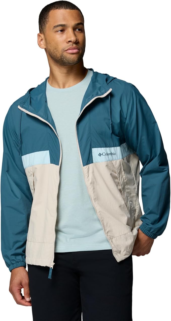 COLUMBIA - CASACA CAZADORA CON CAPUCHA SPIRE VALLEY PARA HOMBRE OMNI-SHIELD Y OMNI-SHADE CORTAVIENTO - 4