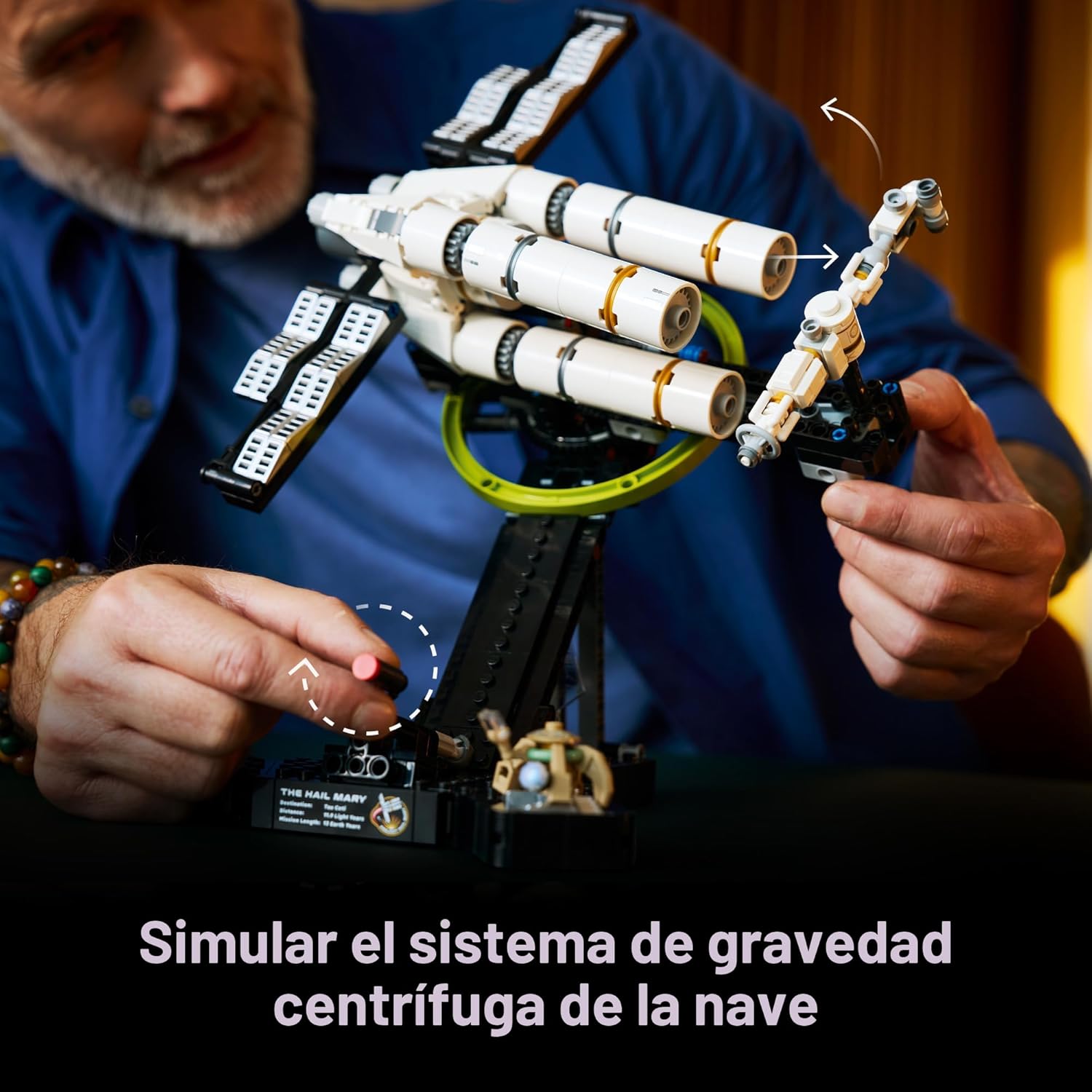 LEGO ICONS PROJECT HAIL MARY - JUEGO DE CONSTRUCCIÓN COLECCIONABLE PARA ADULTOS 11389 DE 830 PIEZAS - 2