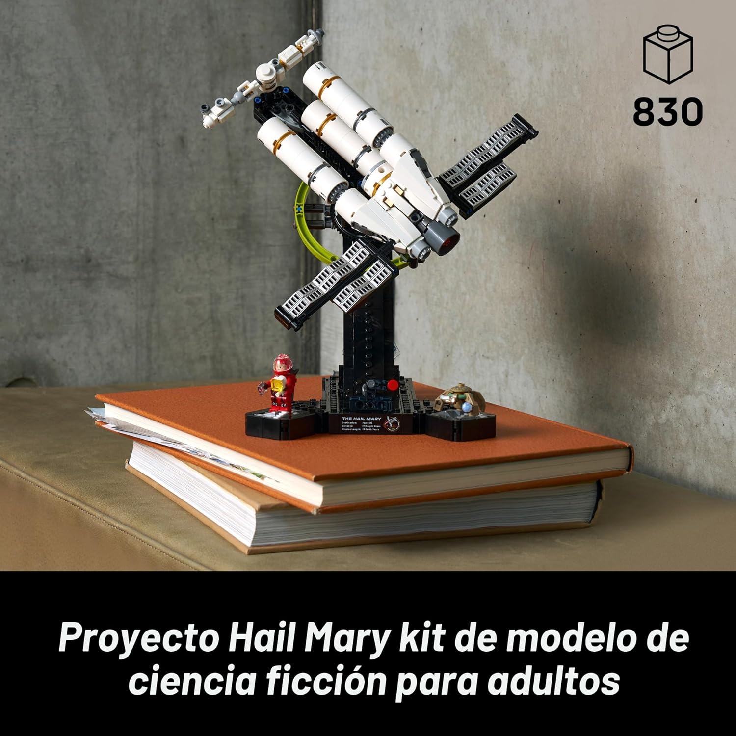 LEGO ICONS PROJECT HAIL MARY - JUEGO DE CONSTRUCCIÓN COLECCIONABLE PARA ADULTOS 11389 DE 830 PIEZAS - 3