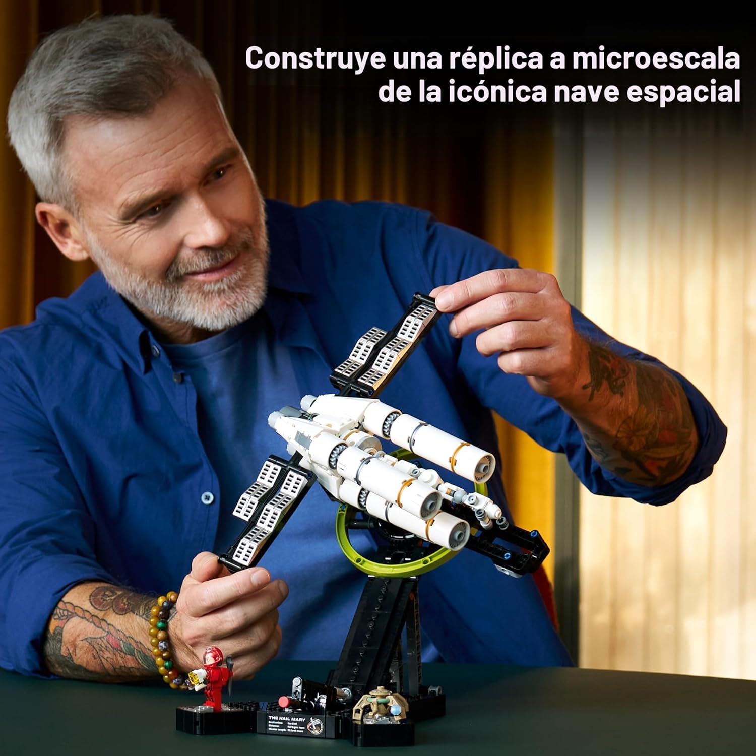 LEGO ICONS PROJECT HAIL MARY - JUEGO DE CONSTRUCCIÓN COLECCIONABLE PARA ADULTOS 11389 DE 830 PIEZAS - 4