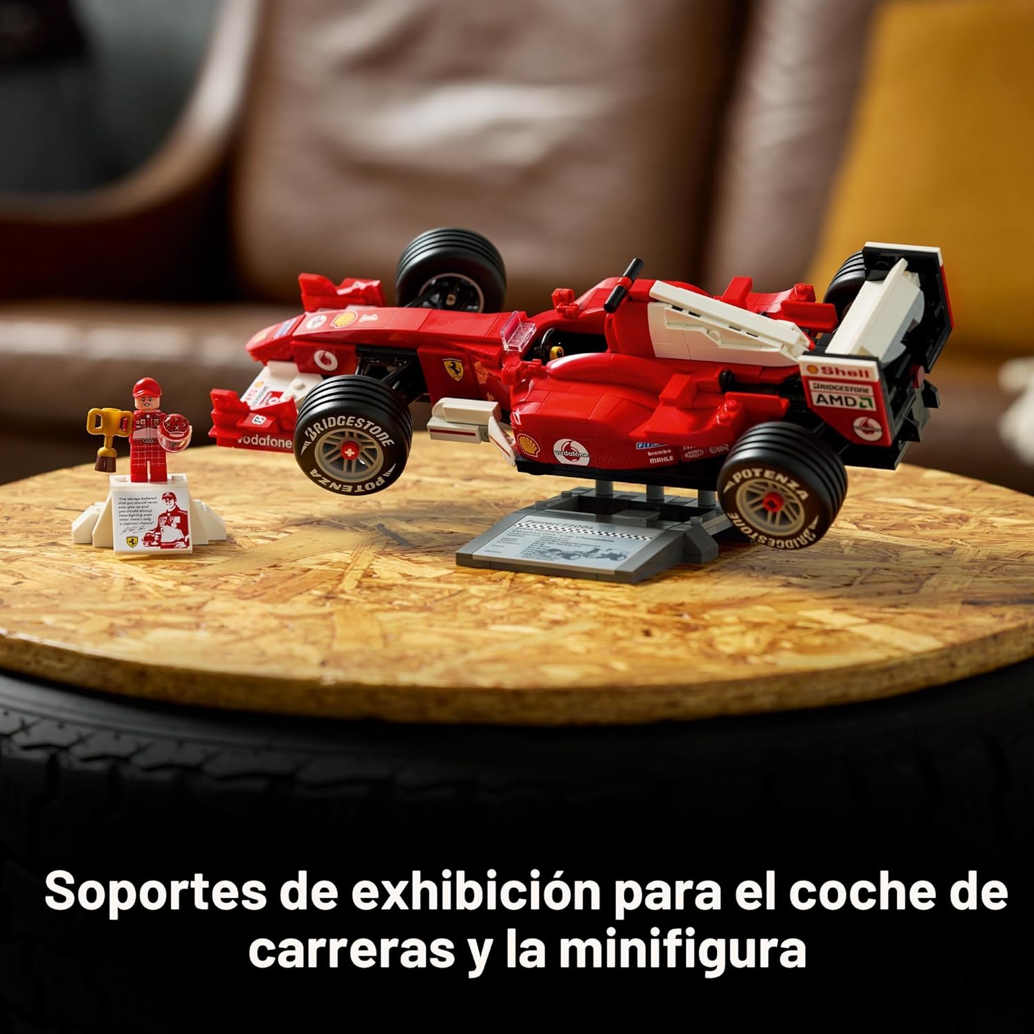 LEGO ICONS FERRARI F2004 Y MICHAEL SCHUMACHER 11375 JUEGO DE CONSTRUCCIÓN PARA ADULTOS, MAYORES DE 18 AÑOS - FERRARI F1 DE 735 P - 7