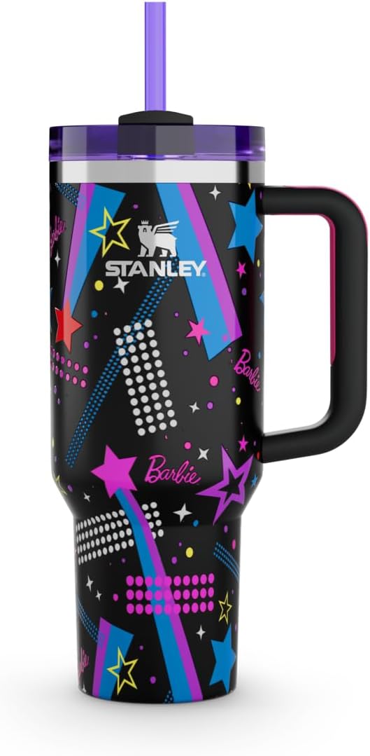 STANLEY X BARBIE™ ’80S ROCKERS QUENCHER 40 OZ EDICIÓN LIMITADA DE COLECCIÓN 1.18LITROS ACERO INOXIDABLE - 3