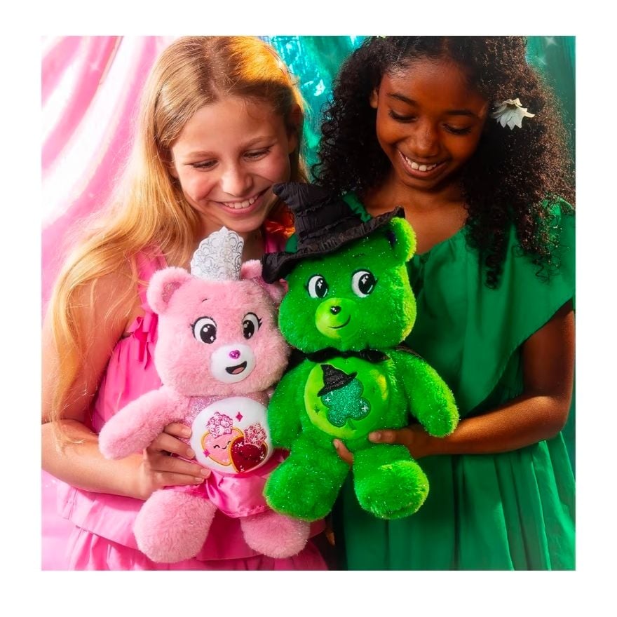 PELUCHE CARE BEARS X WICKED 35CM OSITOS CARIÑOSITOS CAJA DE 2 PELUCHES GLINDA Y ELPHABA - 2