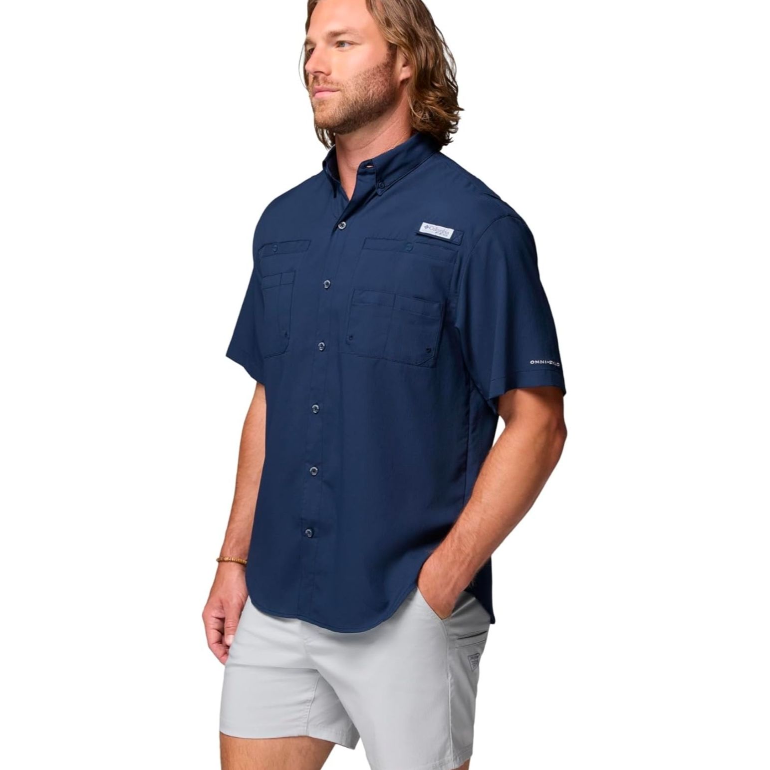 CAMISA COLUMBIA TAMIAMI II PROTECCIÓN SOLAR OMNI-SHADE UPF 40 OMNI-WICK - 4
