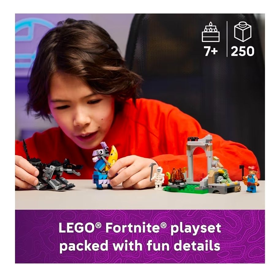 LEGO FORTNITE PEELY Y SPARKPLUG’S CAMP 77075 - 2