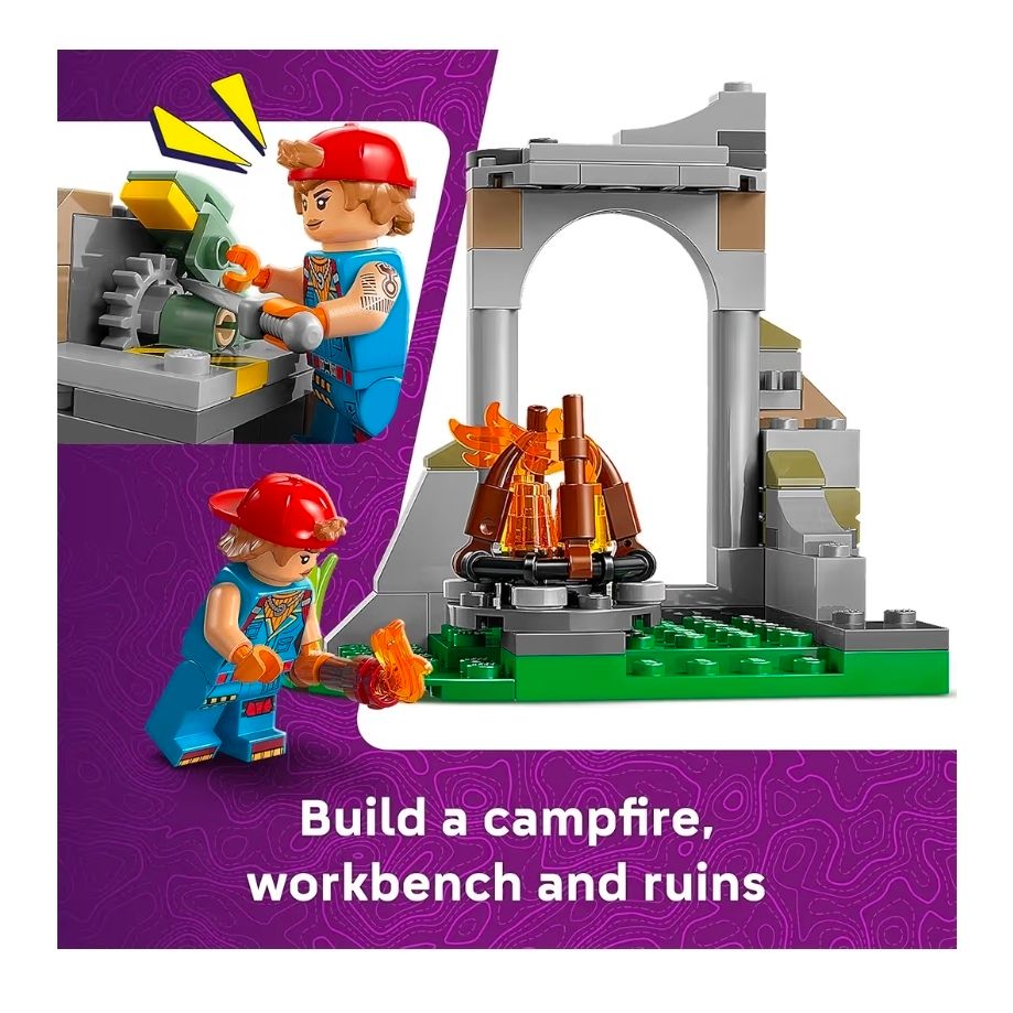 LEGO FORTNITE PEELY Y SPARKPLUG’S CAMP 77075 - 3