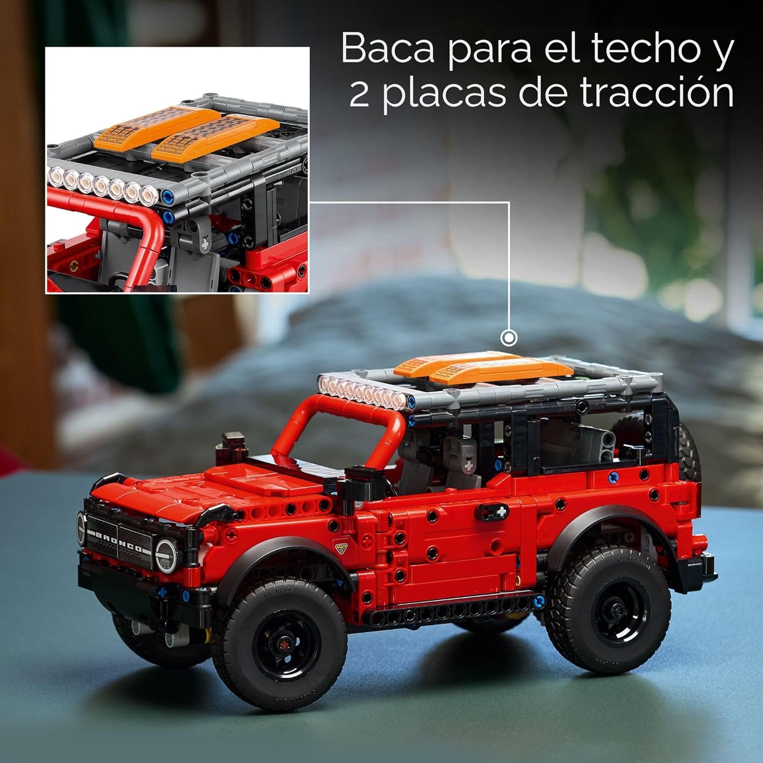LEGO TECHNIC FORD BRONCO 42213 KIT MODELO DE AUTO - 6