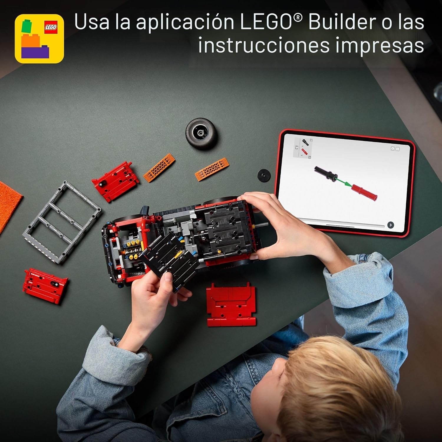 LEGO TECHNIC FORD BRONCO 42213 KIT MODELO DE AUTO - 7