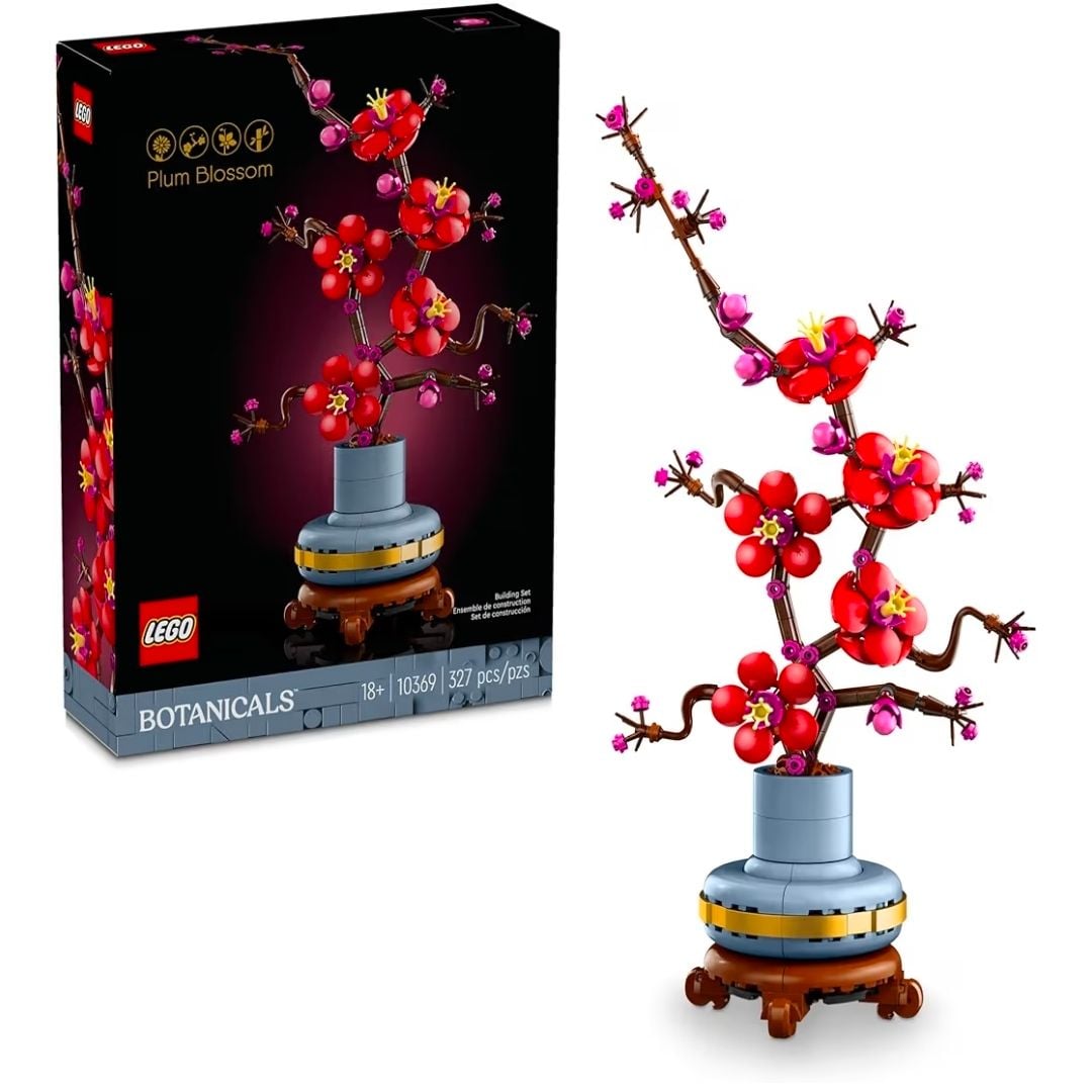 LEGO BOTANICALS PLUM BLOSSOM 10369 FLORES DE CIRUELA ARTIFICIALES PARA ADULTO PLANTA - 1