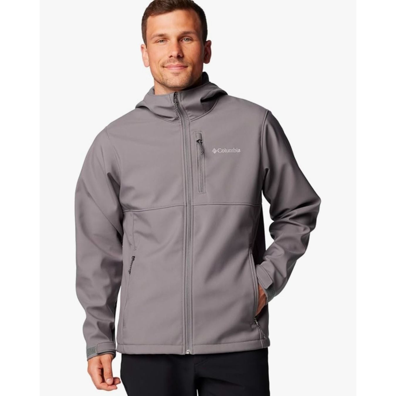CASACA COLUMBIA ASCENDER II SOFTSHELL PARA HOMBRE OMNI SHIELD, SOFT POWER - 1