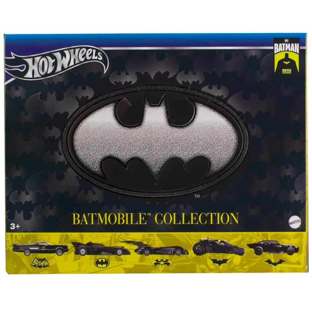 HOT WHEELS CARRO 1:64 SCALE 5 BATMAN 85TH ANNIVERSARY DE COLECCIÓN - 6