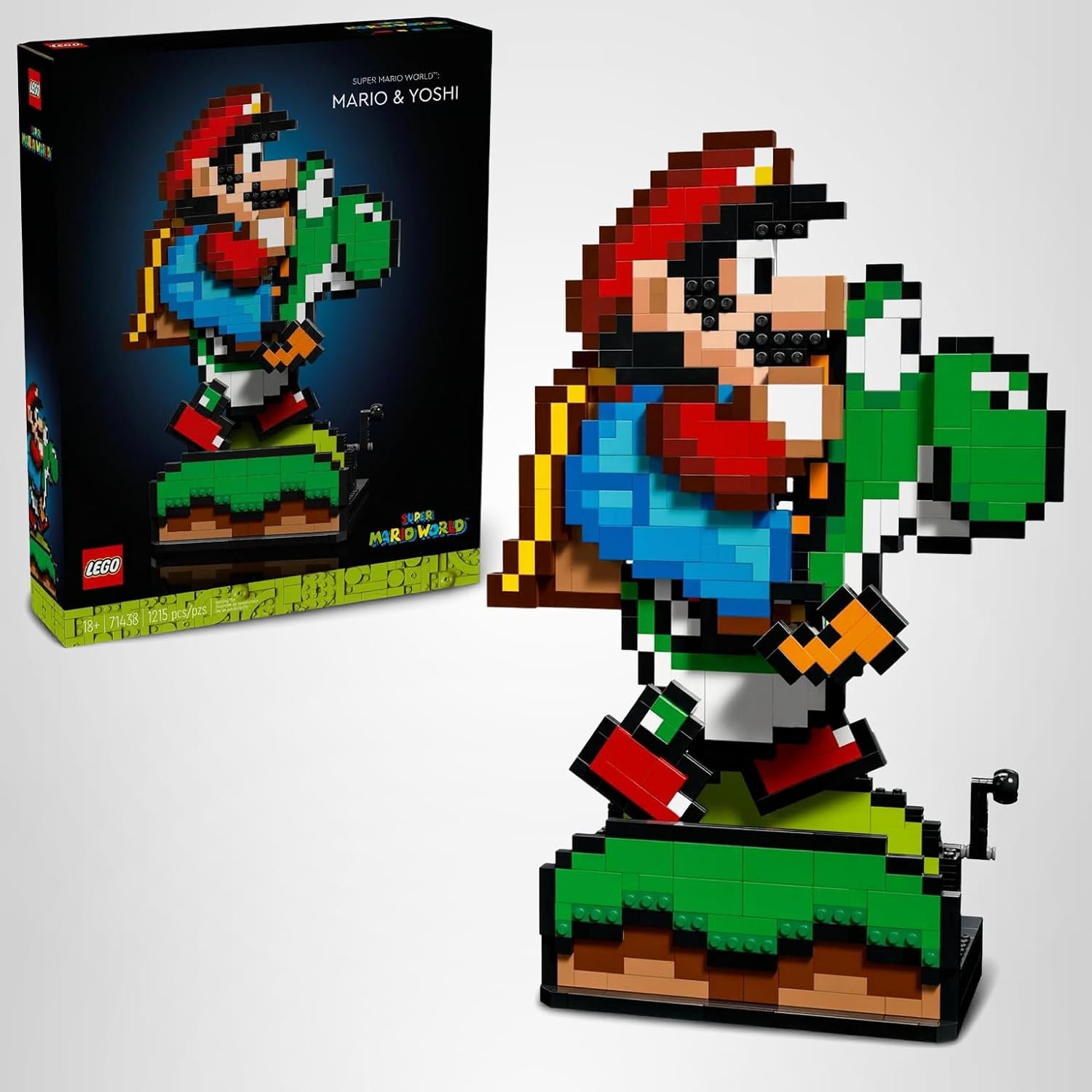 LEGO SUPER MARIO WORLD: MARIO Y YOSHI 71438 DE 1215 PIEZAS - 1