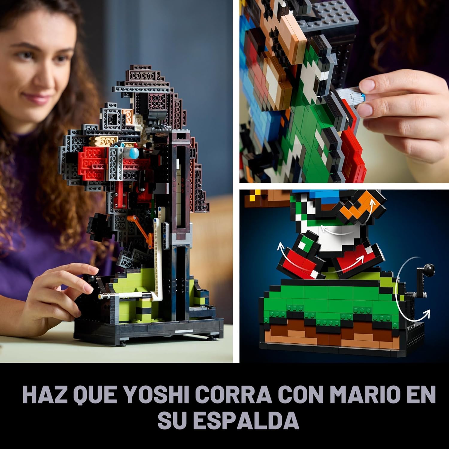 LEGO SUPER MARIO WORLD: MARIO Y YOSHI 71438 DE 1215 PIEZAS - 4