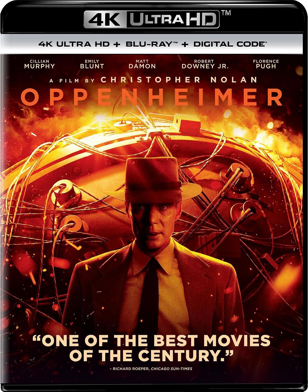 PELÍCULA OPPENHEIMER  4K ULTRA HD  BLURAY ESTUCHE DE PLÁSTICO DE USA - 1