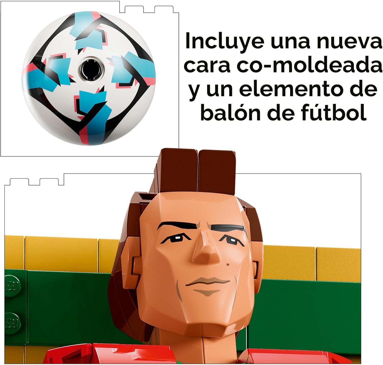 LEGO EDITIONS CRISTIANO RONALDO SOCCER LEGEND 43016 DE 854 PIEZAS LEYENDA DEL FUTBOL - 5