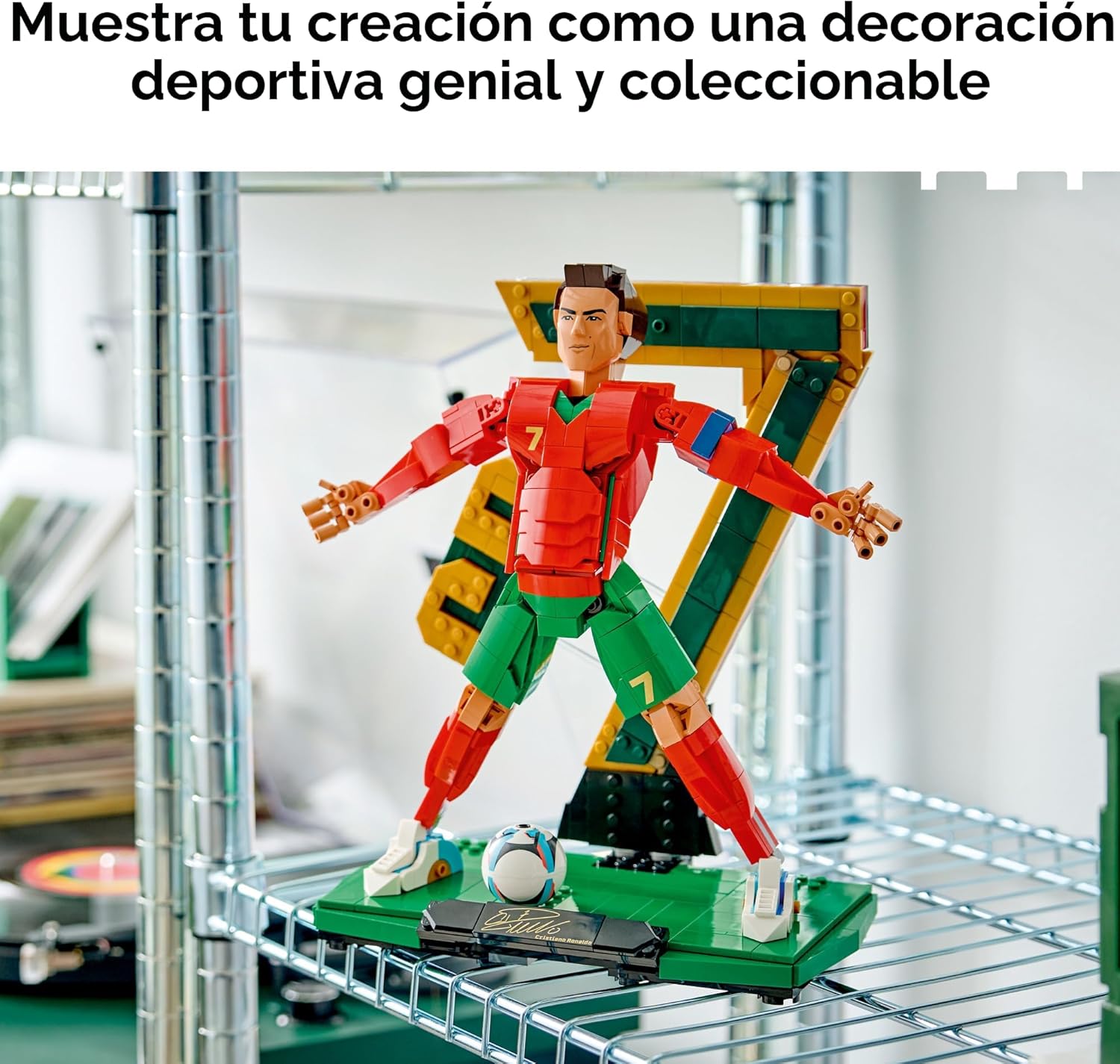 LEGO EDITIONS CRISTIANO RONALDO SOCCER LEGEND 43016 DE 854 PIEZAS LEYENDA DEL FUTBOL - 7