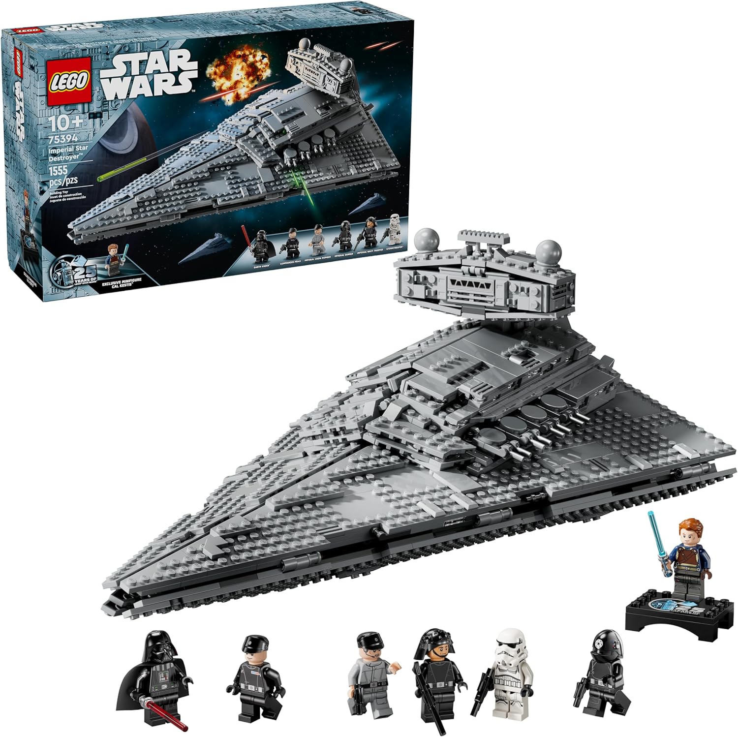 LEGO STAR WARS IMPERIAL STAR DESTROYER DESTRUCTOR 75394 DE 1555 PIEZAS SET DE CONSTRUCCION - 1