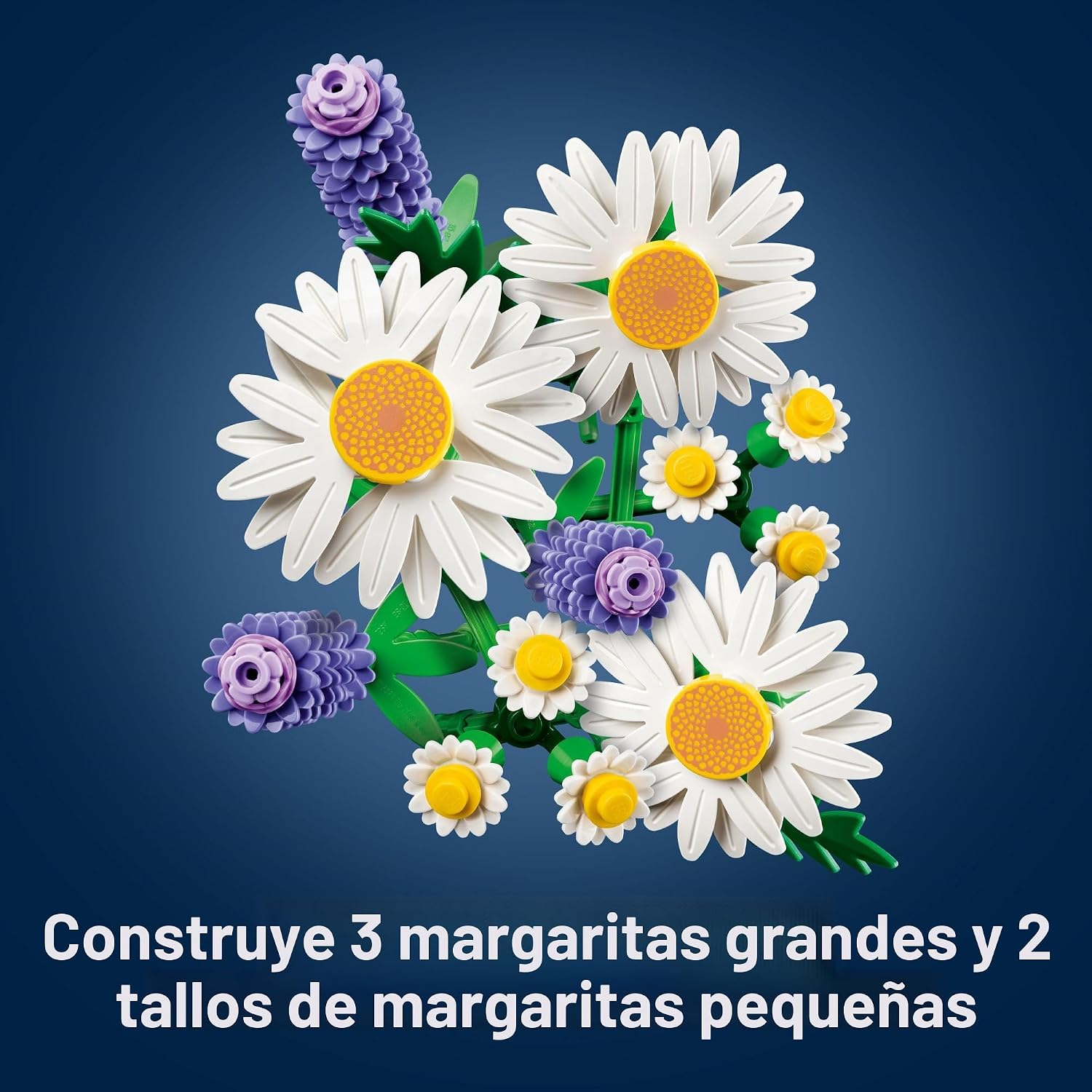 LEGO BOTANICALS 11508 MARGARITAS DAISIES DE 133 PIEZAS PLANTAS FLORES - 3