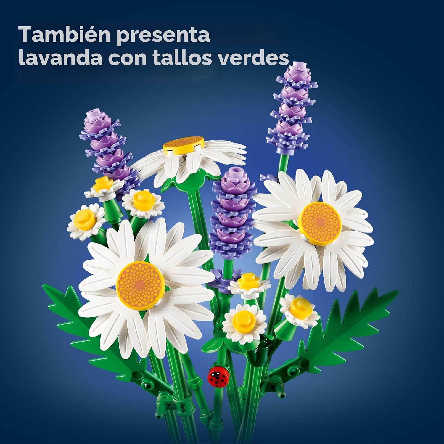 LEGO BOTANICALS 11508 MARGARITAS DAISIES DE 133 PIEZAS PLANTAS FLORES - 4