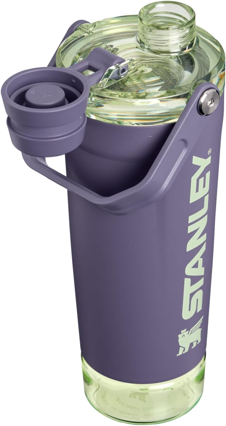 BOTELLA SHAKER STANLEY VITALIZE 20 OZ PARA PROTEINA COLOR MORADO - 3