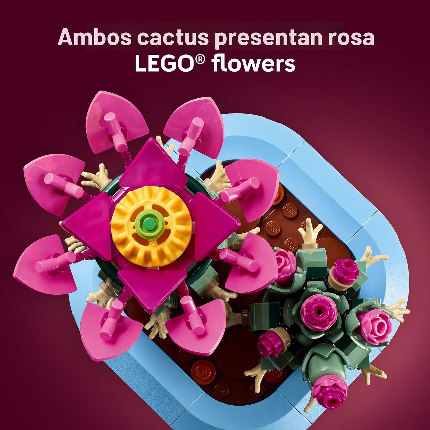 LEGO BOTANICALS FLOWERING CACTUS 11509 CACTUS CON FLORES DE 482 PIEZAS - 5