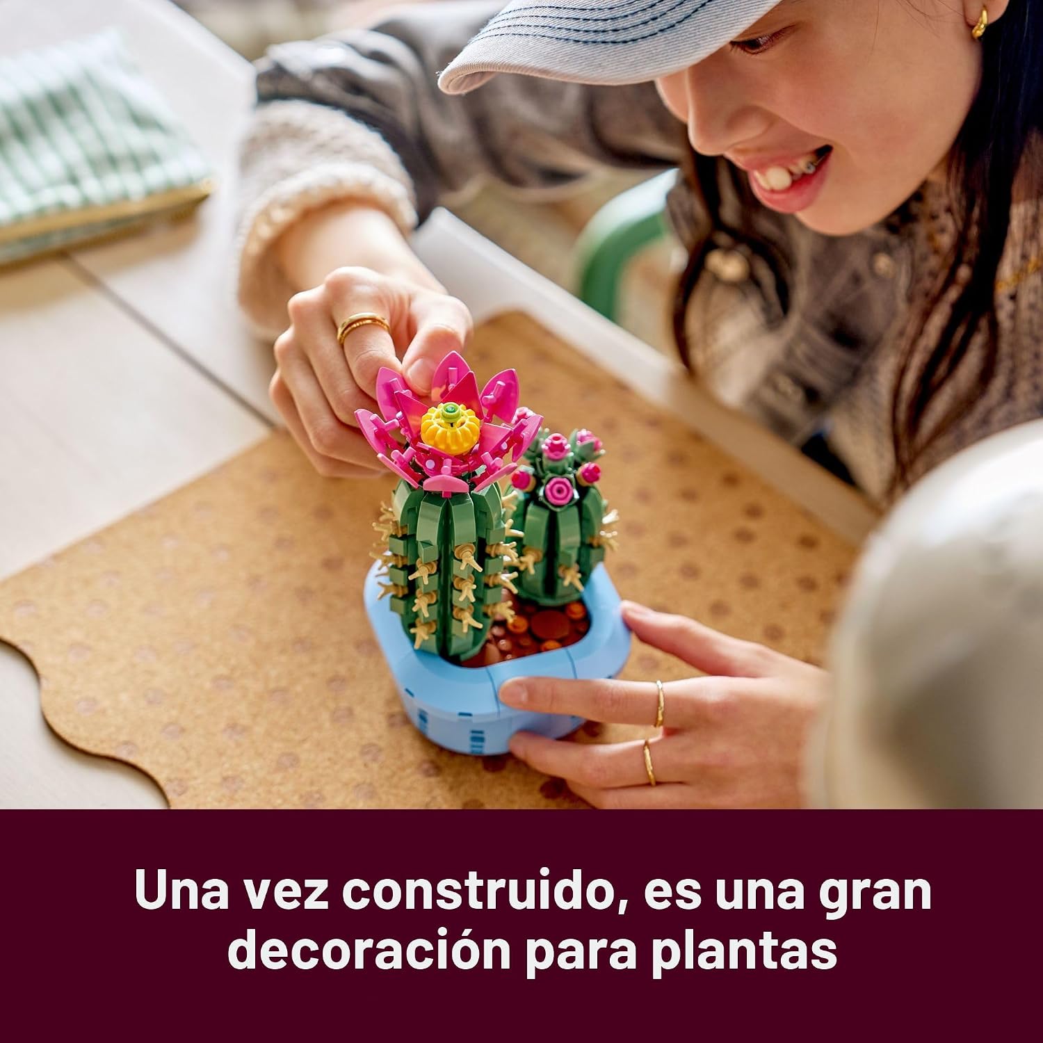 LEGO BOTANICALS FLOWERING CACTUS 11509 CACTUS CON FLORES DE 482 PIEZAS - 6