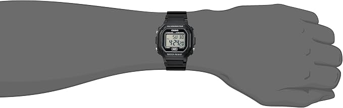 RELOJ CASIO F108WH SERIES ILLUMINATOR. RESISTENTE AL AGUA - 6