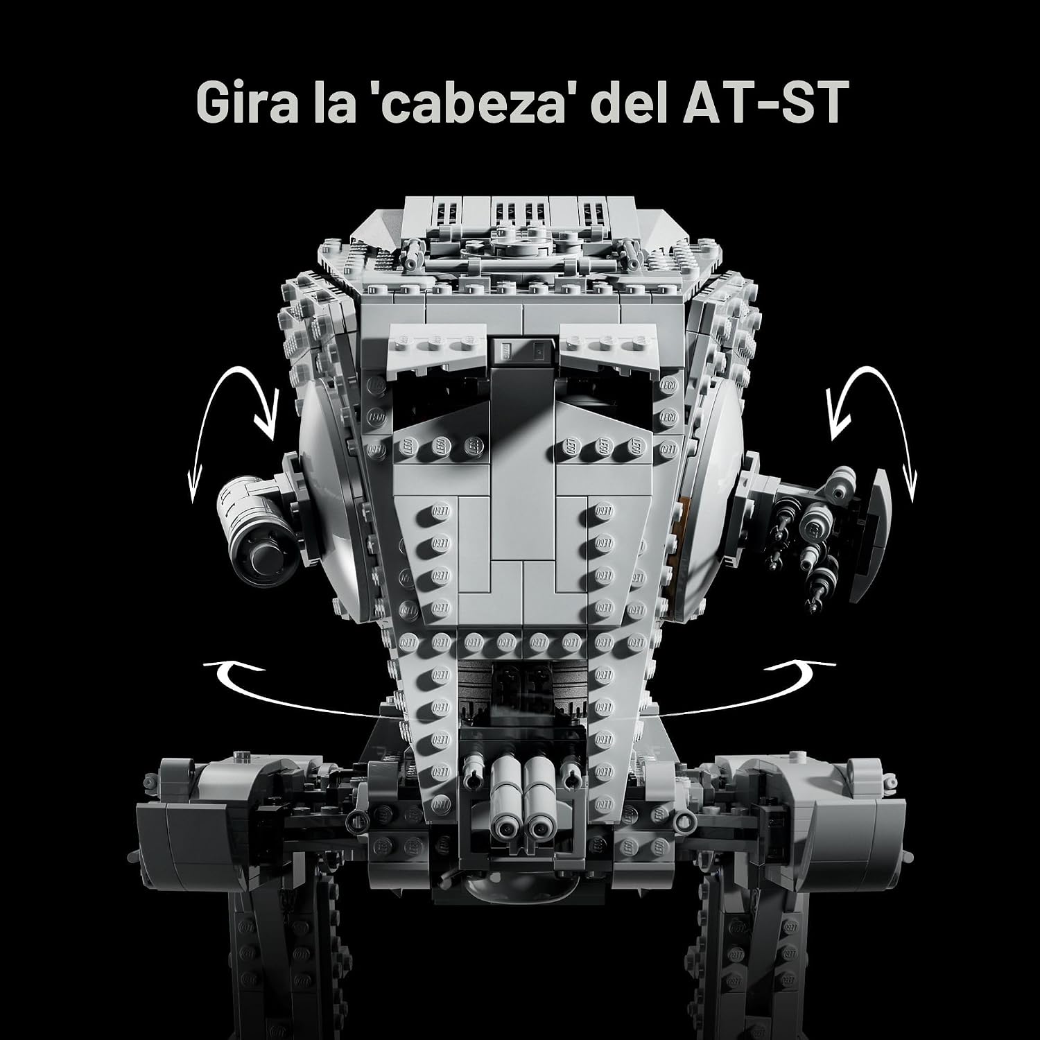 LEGO STAR WARS AT ST WALKER 75417 MODELO COLECCIONABLE DE LAS FUERZAS IMPERIALES - 4
