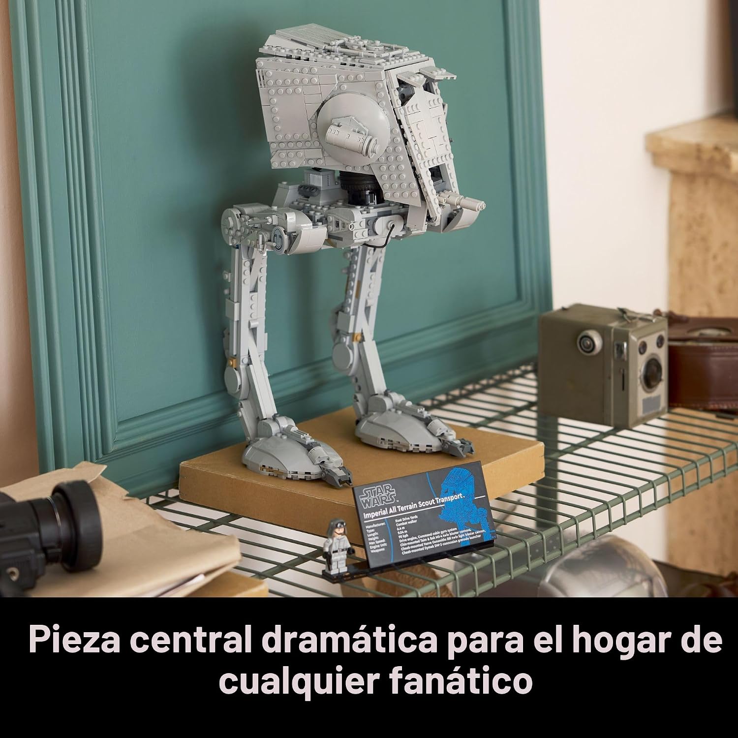LEGO STAR WARS AT ST WALKER 75417 MODELO COLECCIONABLE DE LAS FUERZAS IMPERIALES - 6