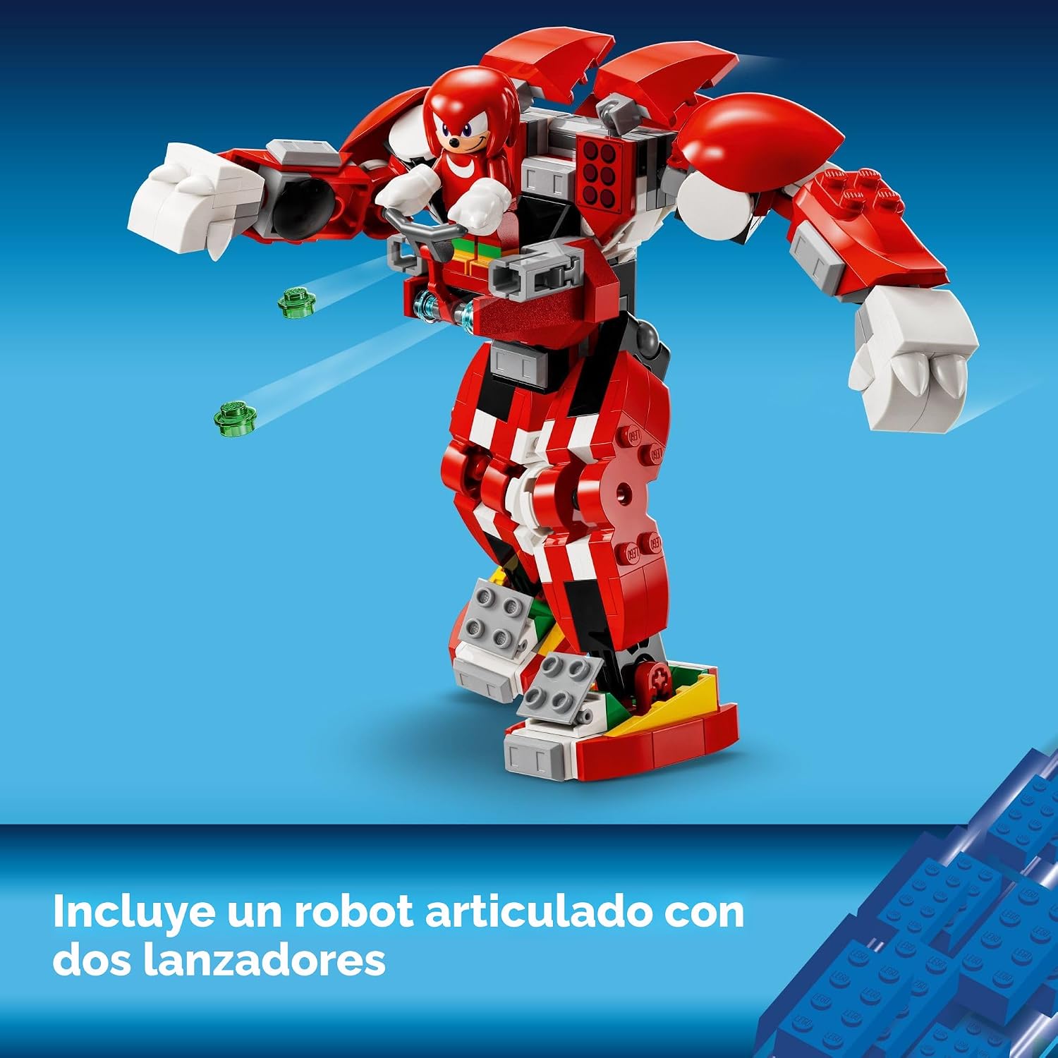 LEGO SONIC THE HEDGEHOG 76996 SET DE CONSTRUCCIÓN DE MECH GUARDIAN DE KNUCKLES - 3