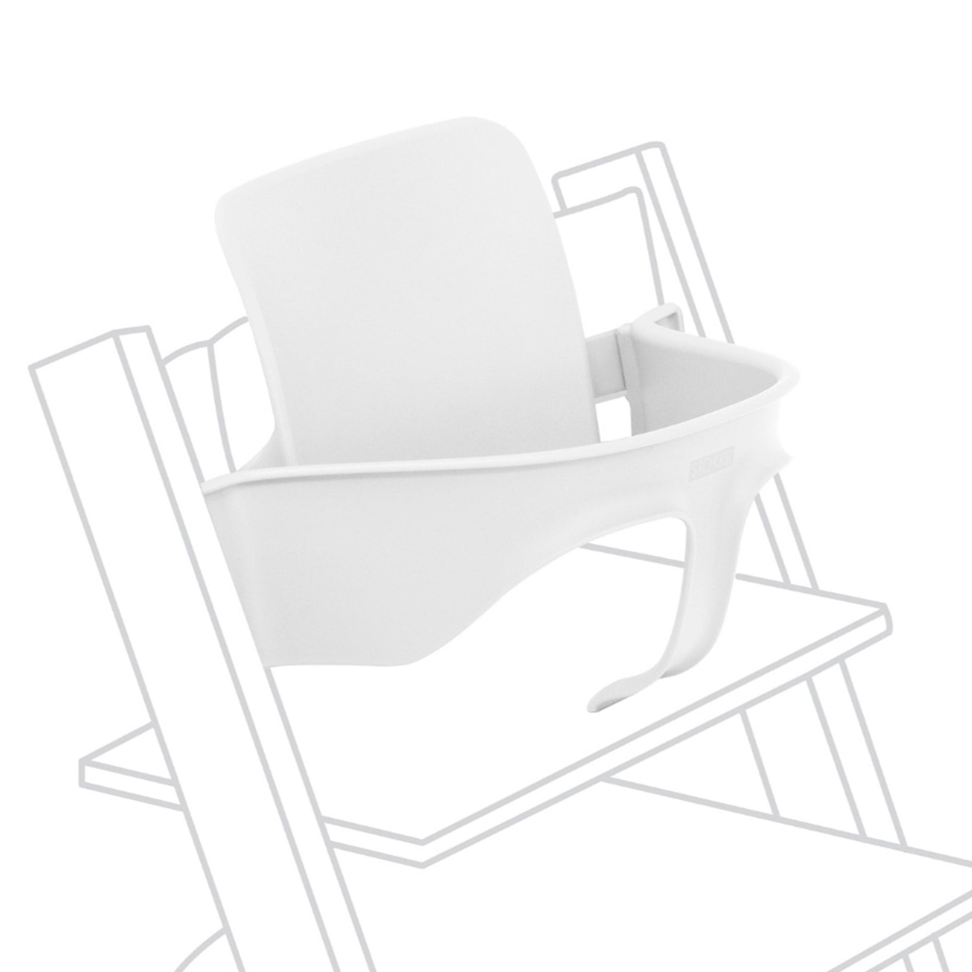 ACCESORIO STOKKE BLANCO BABYSET² SILLA TRIPP TRAPP - 1