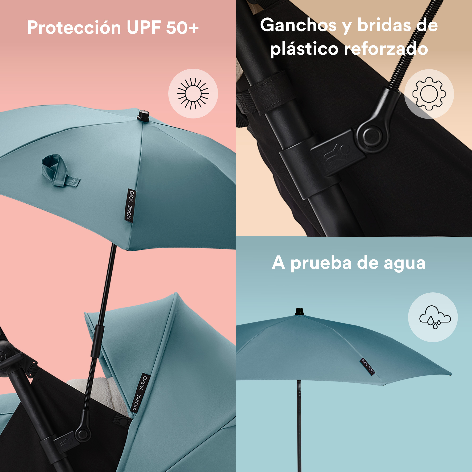 SOMBRILLA PARA COCHE STOKKE YOYO² / YOYO³ - 2