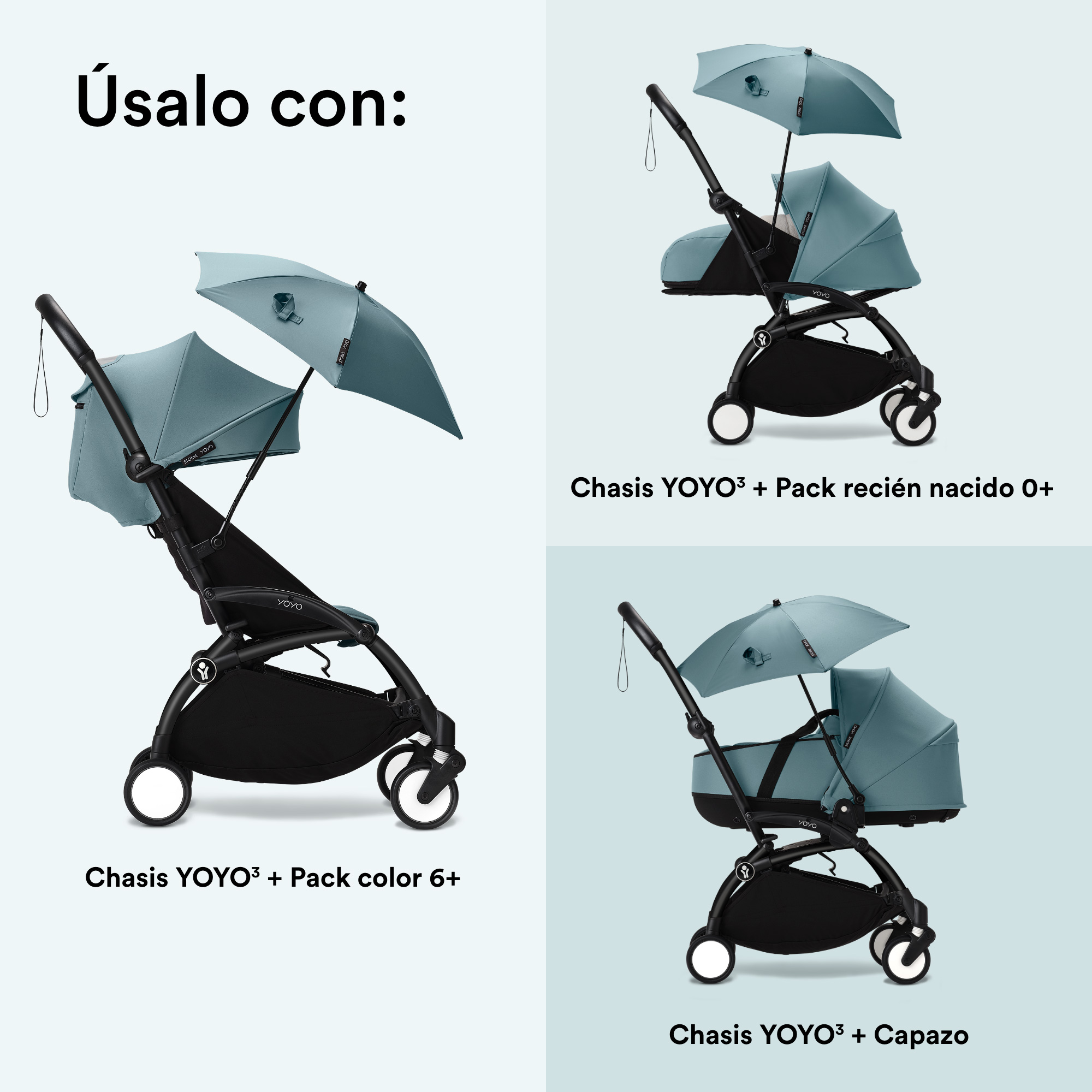 SOMBRILLA PARA COCHE STOKKE YOYO² / YOYO³ - 3